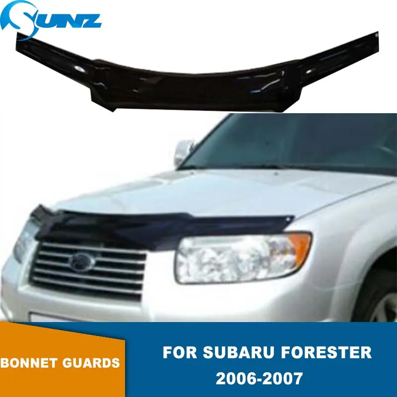 

Bonnet Guards For Subaru Forester 2006 2007 Hood Deflector Protection Guard Spoiler Restyle SUNZ