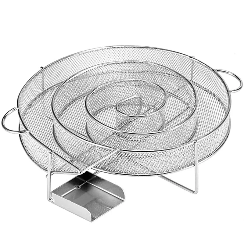 Новинка коробка для барбекю с опилками деревянный чип курения генератор