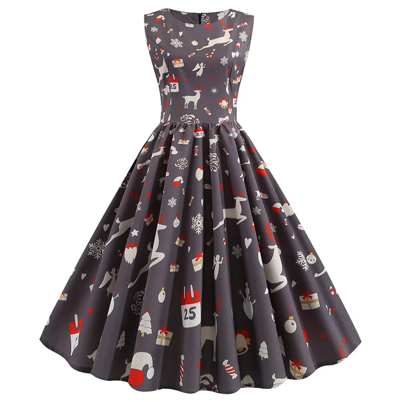 Женское винтажное платье в стиле ретро готическое с круглым вырезом драпировкой