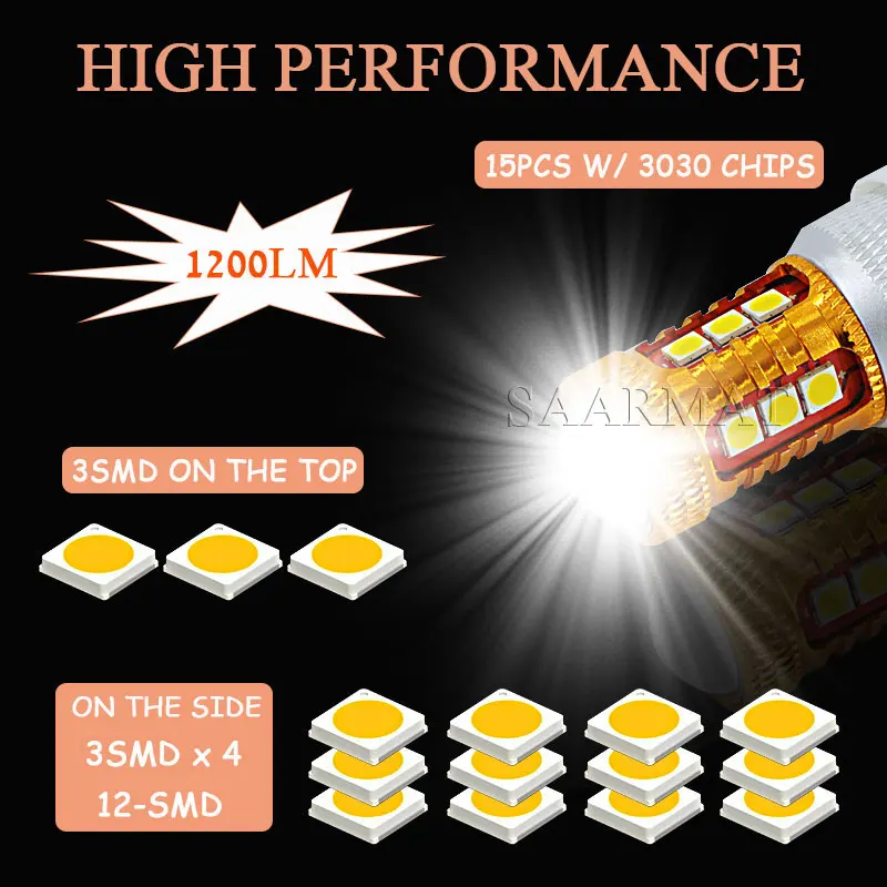 Светодиодная лампа для дневных ходовых огней 1156 лм 6000 К|audi s3 light|light runninglight for |