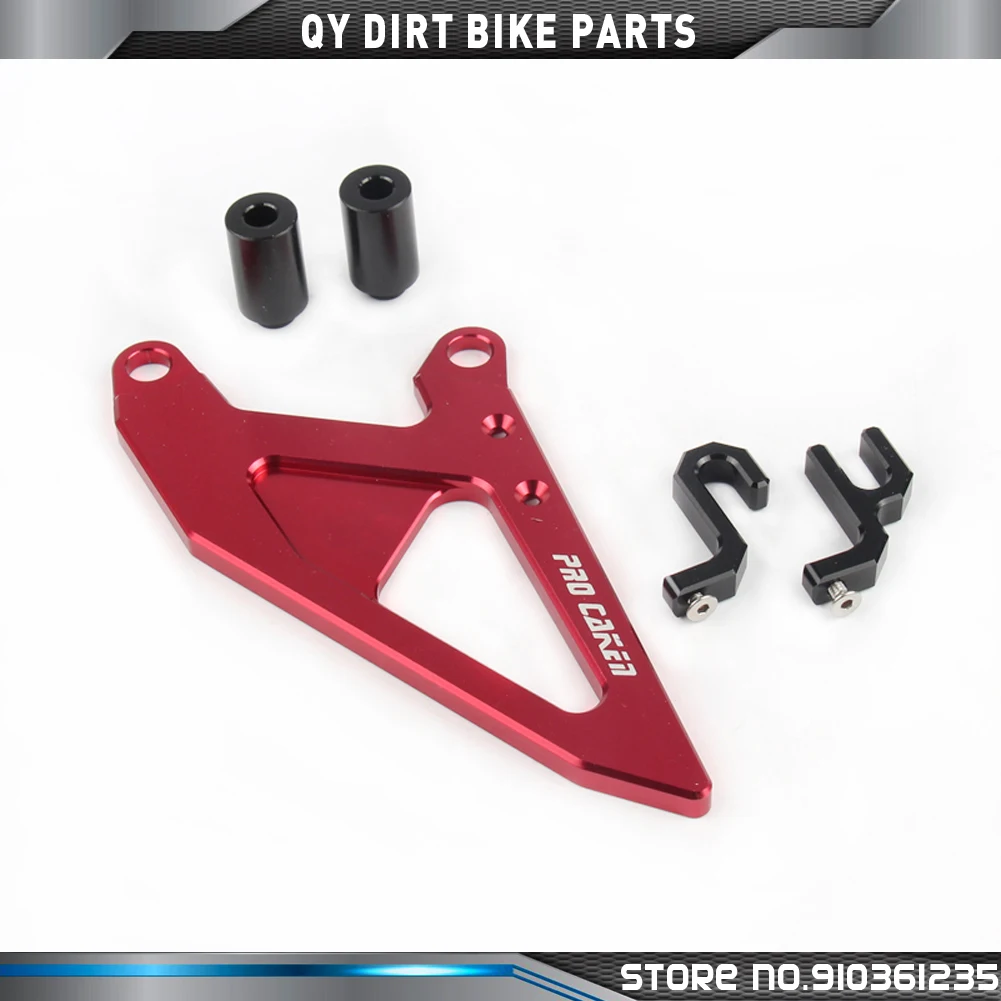 CNC Заготовка передней звездочки цепи гвардии для CRF250R 10 17 CRF450R 09 16 мотокросса Dirt bike