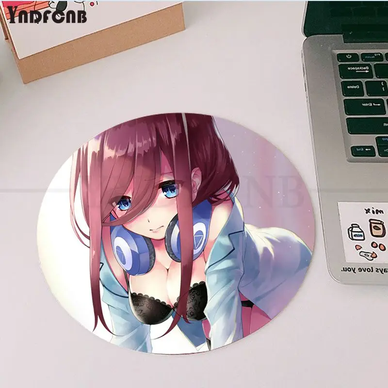 

High Quality Miku Nakano small Mouse pad PC Computer mat Smooth Writing Pad Desktops Mate gaming mouse pad