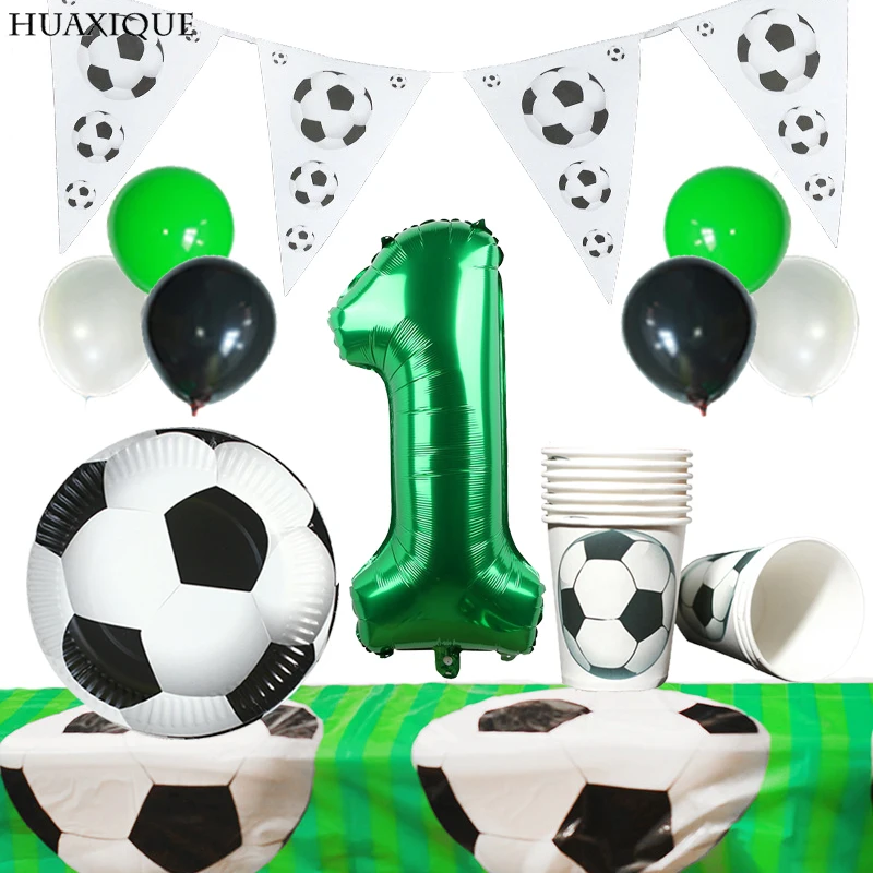 Футбольный мяч вечерние поставки спортивную тематику в упаковке столовые