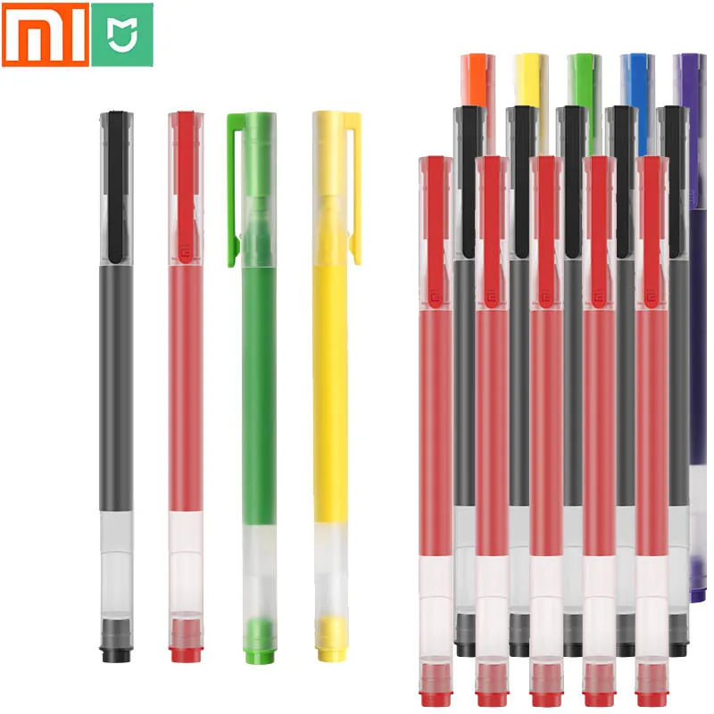 Ручка Xiaomi mjia Juneng для подписей Офисная ручка рисования цветная нейтральная студентов учеников школьников 0 5