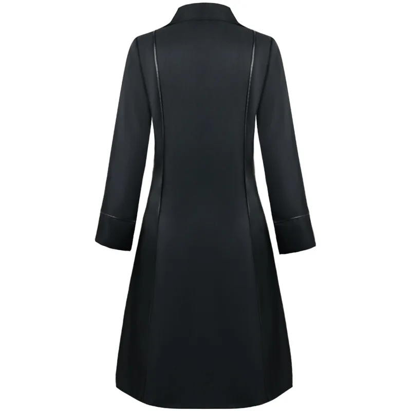 Женский Готический пиджак в стиле стимпанк пальто для вечеринки викторианском