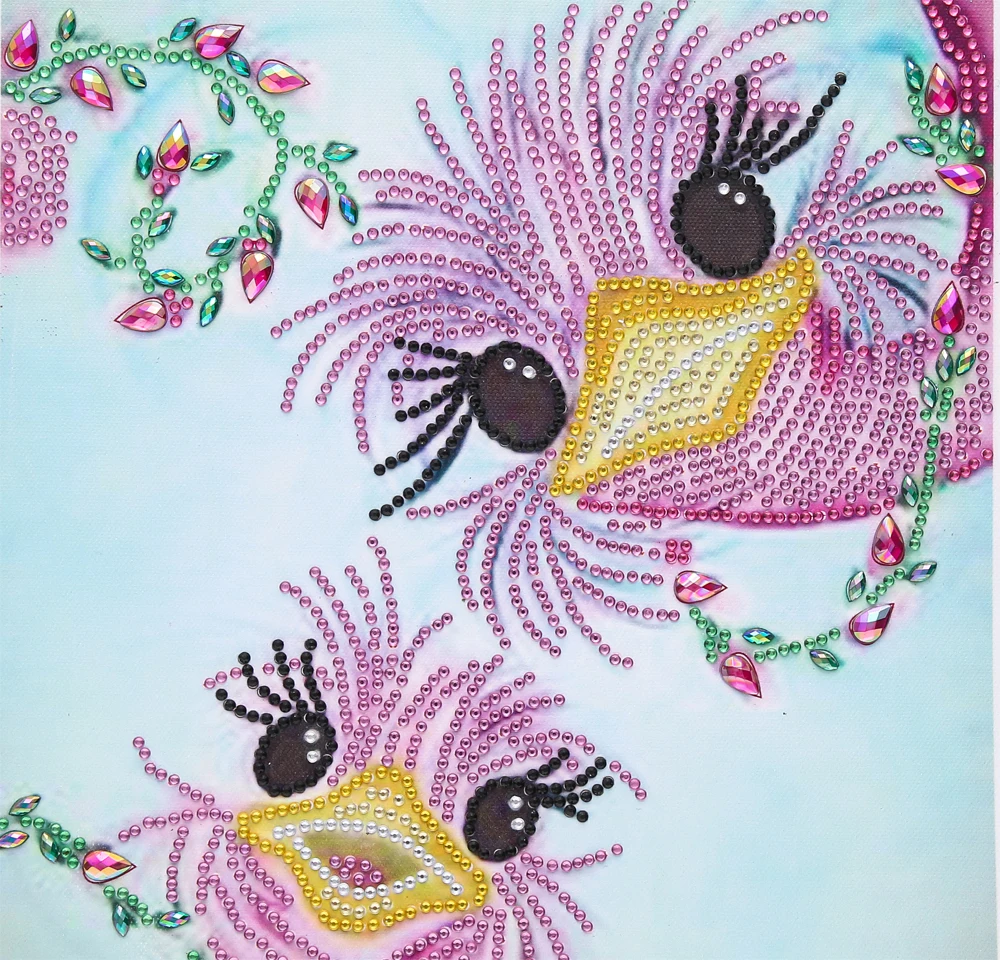 Алмазная живопись особой формы единорог Сова 5D алмазная вышивка мозаика