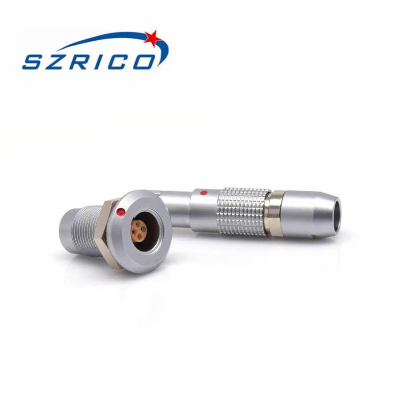 PLUG AND SOCKET 00B M7 2 3 4 5 pin FGG HGG разъем и розетка металлический водонепроницаемый электронный круговой толкатель разъем - Цвет: PLUG AND SOCKET