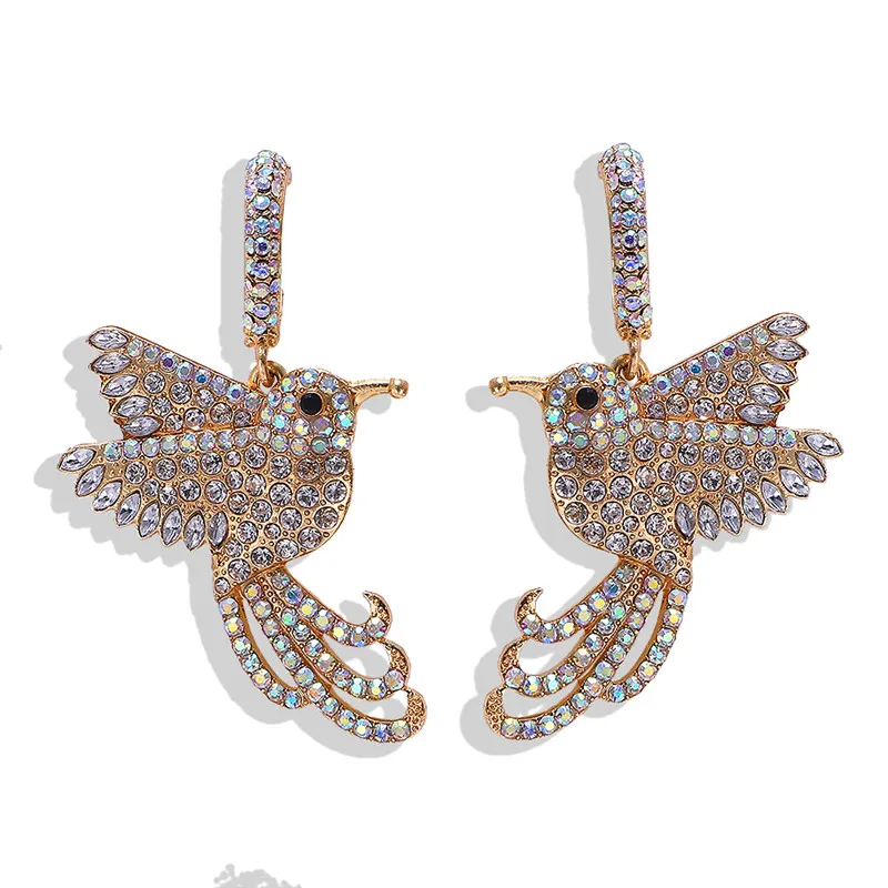 Dvacaman, металлические модные серьги обруча в виде животных, Boho, много цветов, злой глаз/лимонный кристалл, массивные серьги для женщин, подарок, макси ювелирные изделия - Окраска металла: 17