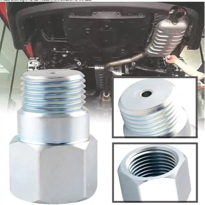 2 шт. расширитель датчика кислорода проверки двигателя чтобы исправить M18 x 1 5