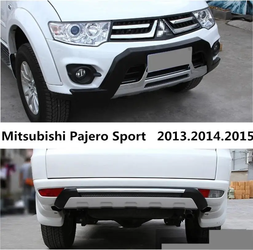 Для автомобильного бампера для Mitsubishi Pajero Sport 2013.2014.2015 бампер пластина высокого