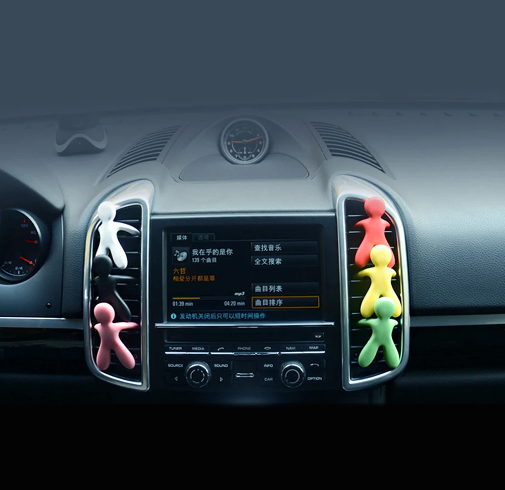 Car Air Freshener Fragrance Smell Solid Human Styling Perfume Outlet Auto Interior Dashboard Decoration Accessories Diffuser | Автомобили