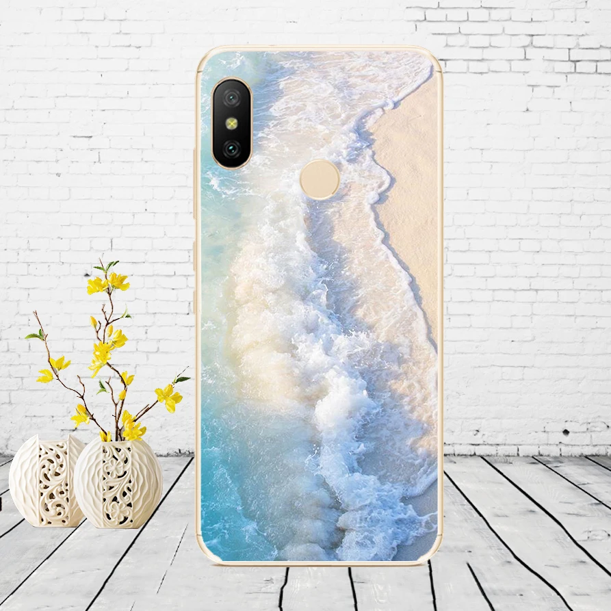 J4 Силиконовый чехол для Xiaomi mi A2 LITE, чехол с полной защитой, мягкая задняя крышка из ТПУ, чехол для телефона s для Xio mi A2 LITE, бампер - Цвет: J4