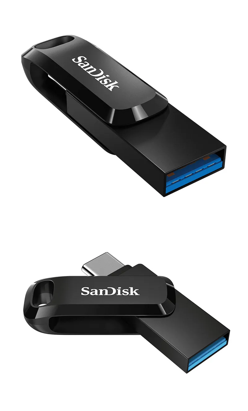 USB-флешка Sandisk Original USB Pendrive 128 ГБ USB 3.1 Type-C 64 ГБ Dual OTG 3.1 USB-флеш-накопитель 32 ГБ с флеш-накопителем USB-накопитель типа C