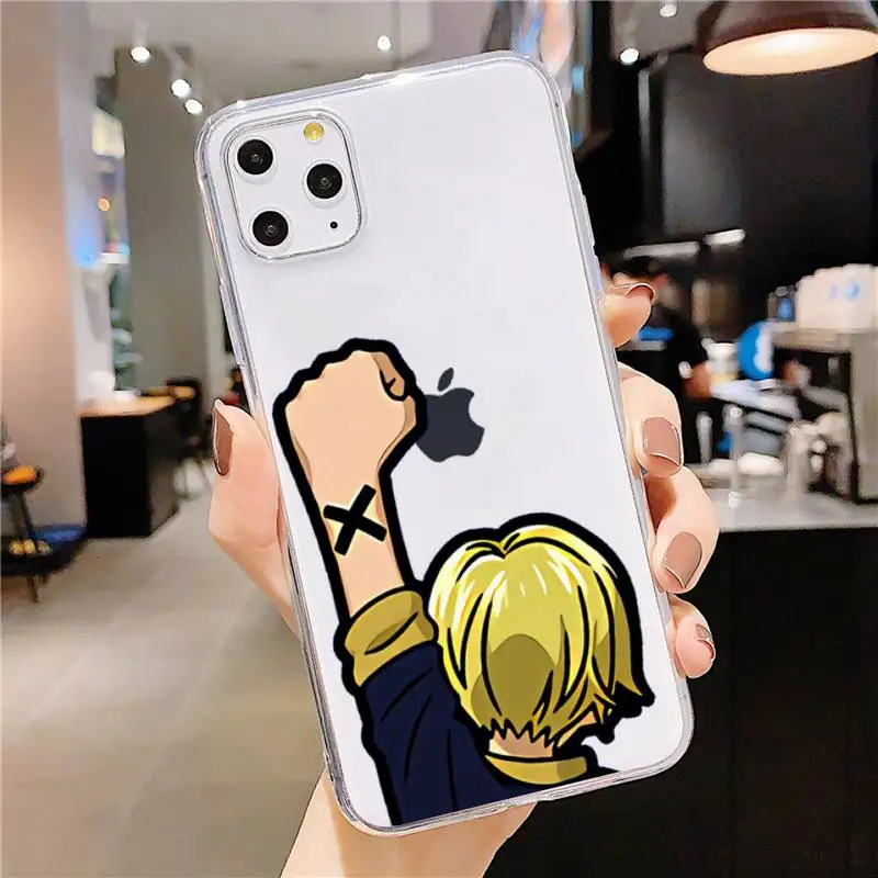 

one piece cute fowever friend anime Phone Case Transparent soft For iphone 5 5s 5c se 6 6s 7 8 11 12 plus mini x xs xr pro max