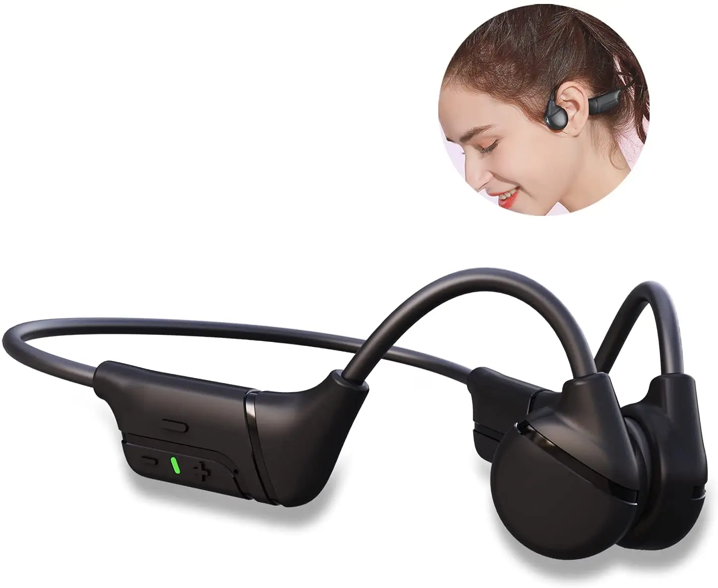 Bluetooth open Ear y1. Как насить беспроводные наушники с костной проводимостью Bluetooth.