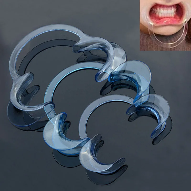 

5pcs /set Dental Mouth Opener C Shape Mouth Gag Dental Orthodontic Tool Intraoral Cheek Lip Retractor Mouth Spreader Lip Opener