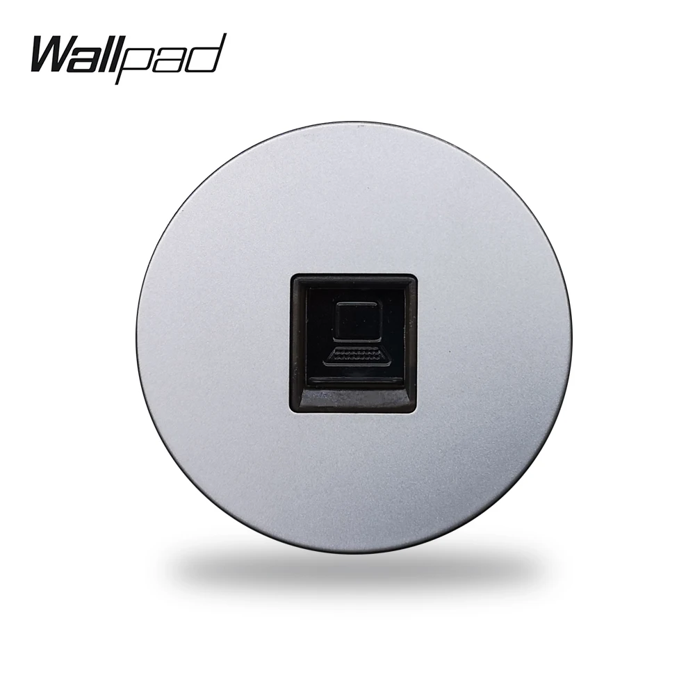 Wallpad L6 5 цветов RJ45 PC Ethernet CAT6 CAT5E компьютерная настенная Проводная розетка