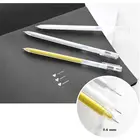 3 шт. белая гелевая ручка большой емкости тонкий наконечник 0,6 мм маркер для творчества маркер для рисования скетчей художественные маркеры комикс дизайн художественные принадлежности