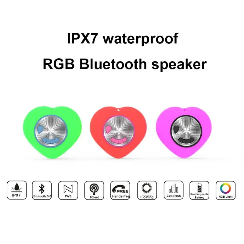 Водонепроницаемый Bluetooth динамик может плавать на воде NFC Функция/Голосовое