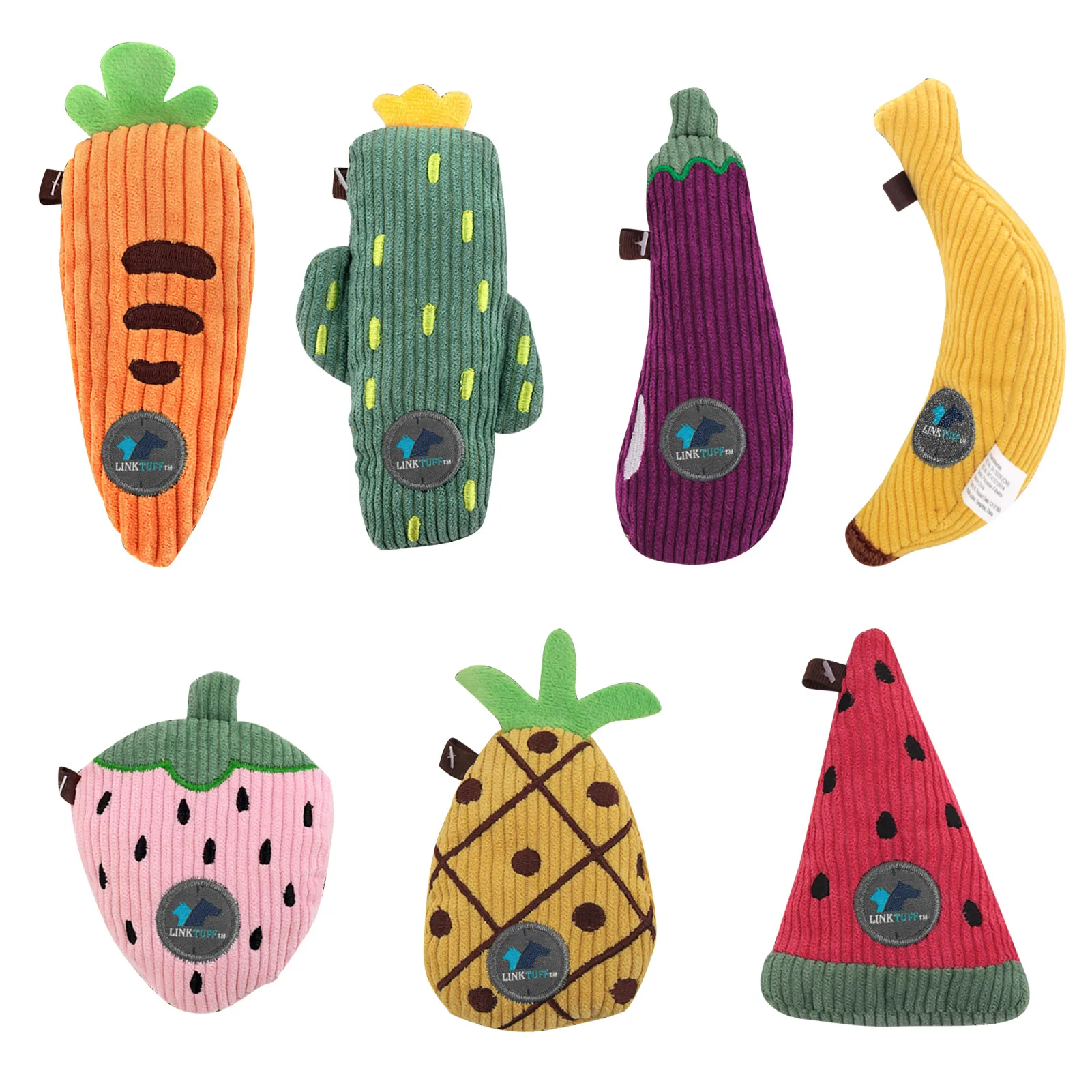 Кошачьи игрушки плюшевые фрукты Форма жевательная игрушка когти с накатанной