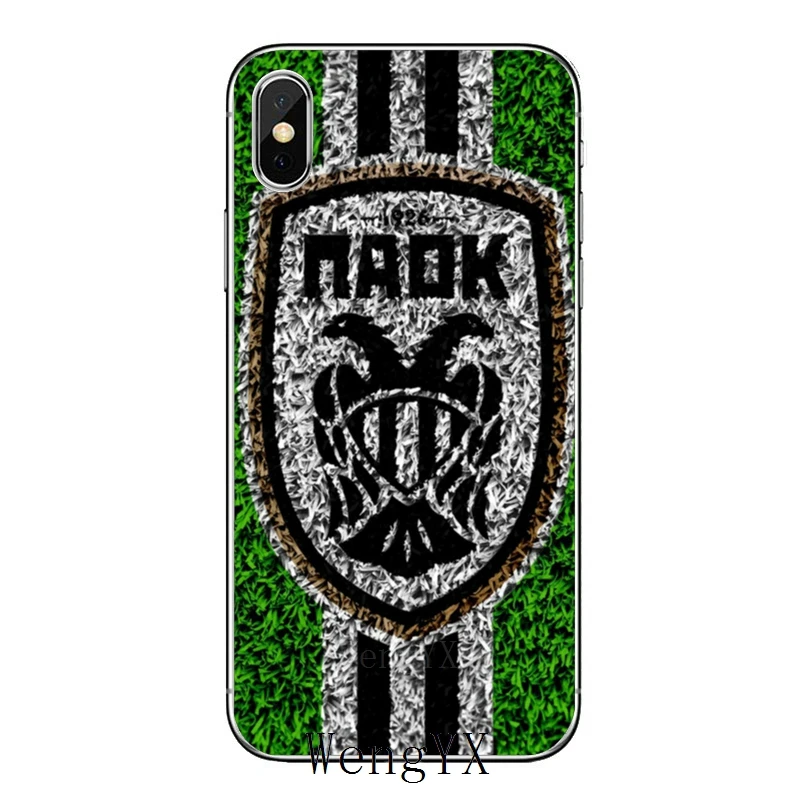 Для samsung Galaxy S10 Lite S9 S8 S7 S6 edge Plus S5 S4 Note 9 8 5 4 mini чехол Paok Fc Салоники|Бамперы| |