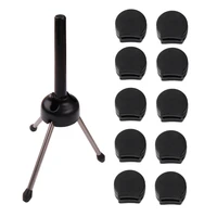 10pcs rubber thumb rest cushionfoldable tripod stand for clarinet saxophone parts accessories