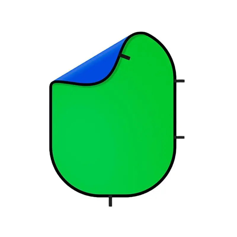 

100X150Cm/150X200Cm Collapsible Portable Reflector Blue and Green Screen Chromakey Photo Studio Light Reflector for Photography