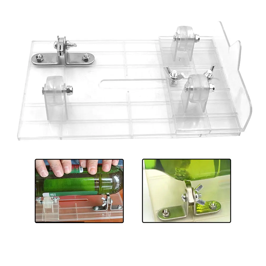 

Glass Cutter Bottle Cutter Wine Beer Bottles Cutting Glass Bottle-Cutter Glass Sculptures Cutter Machine DIY Kitchen Tools