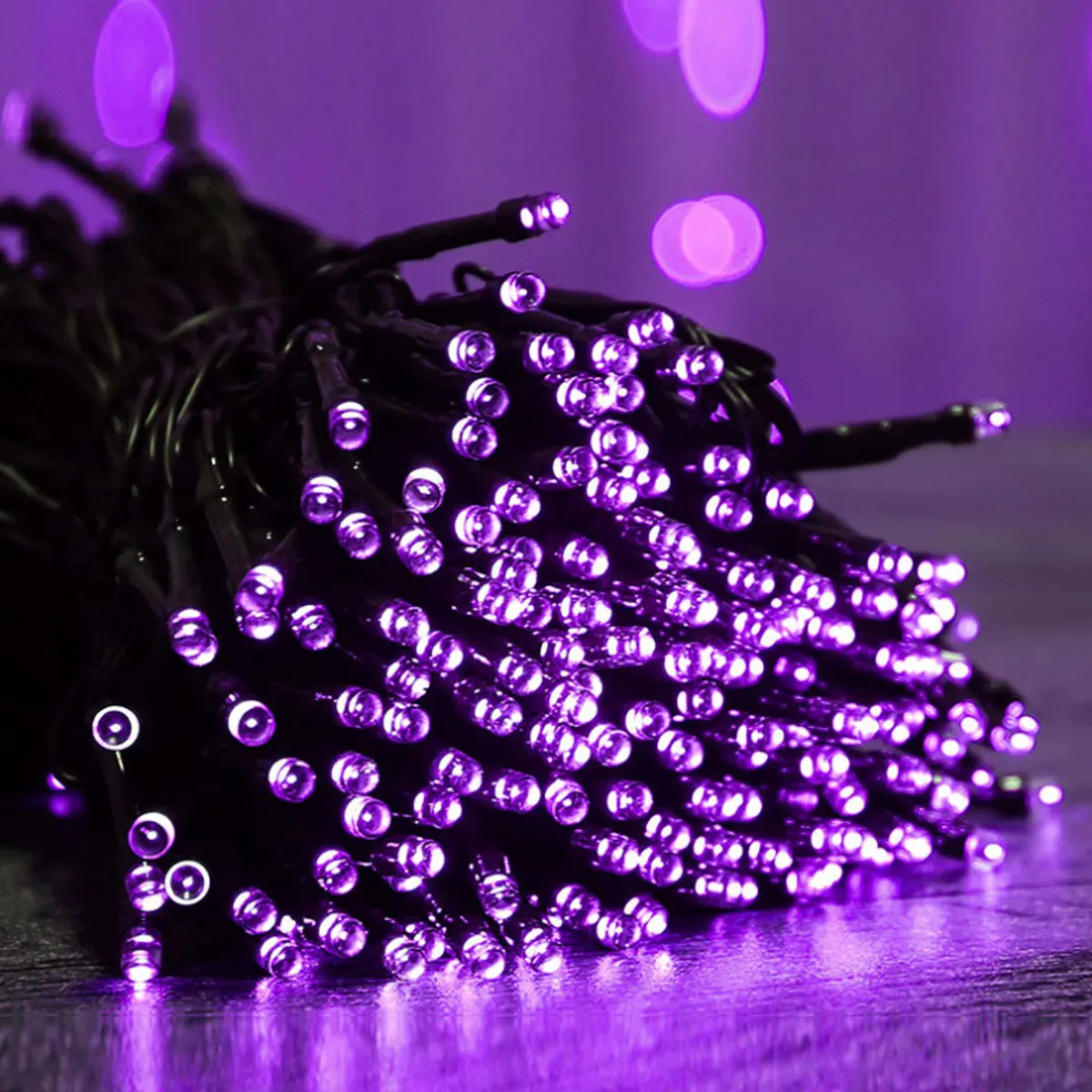 Светодиодная гирлянда на солнечной батарее 100 30 светодиодов|Осветительные