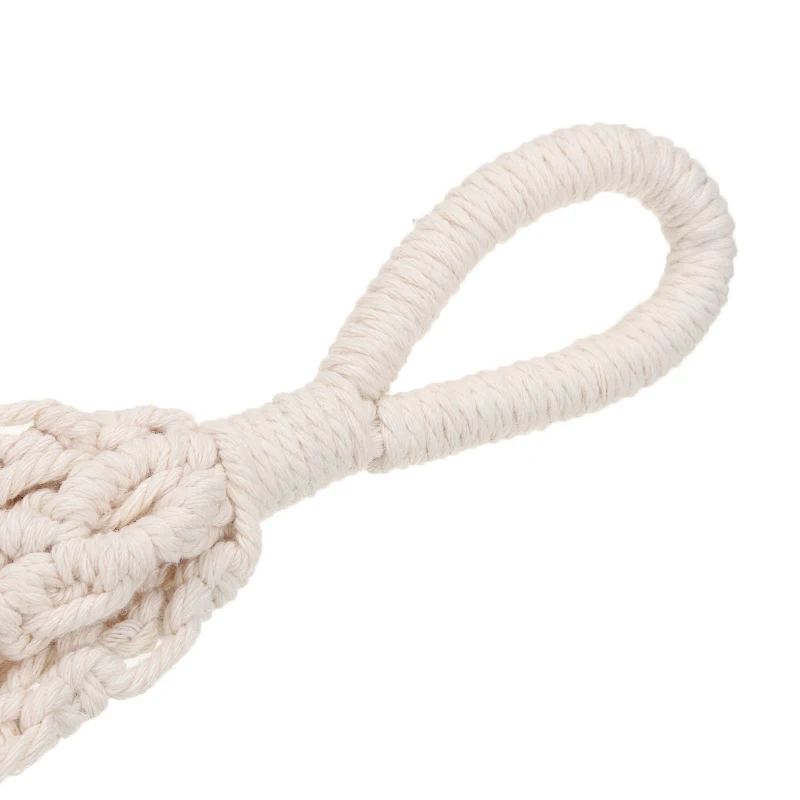 Mayitr винтажный джутовый канат Плетеный горшок держатель подвесной Плантатор