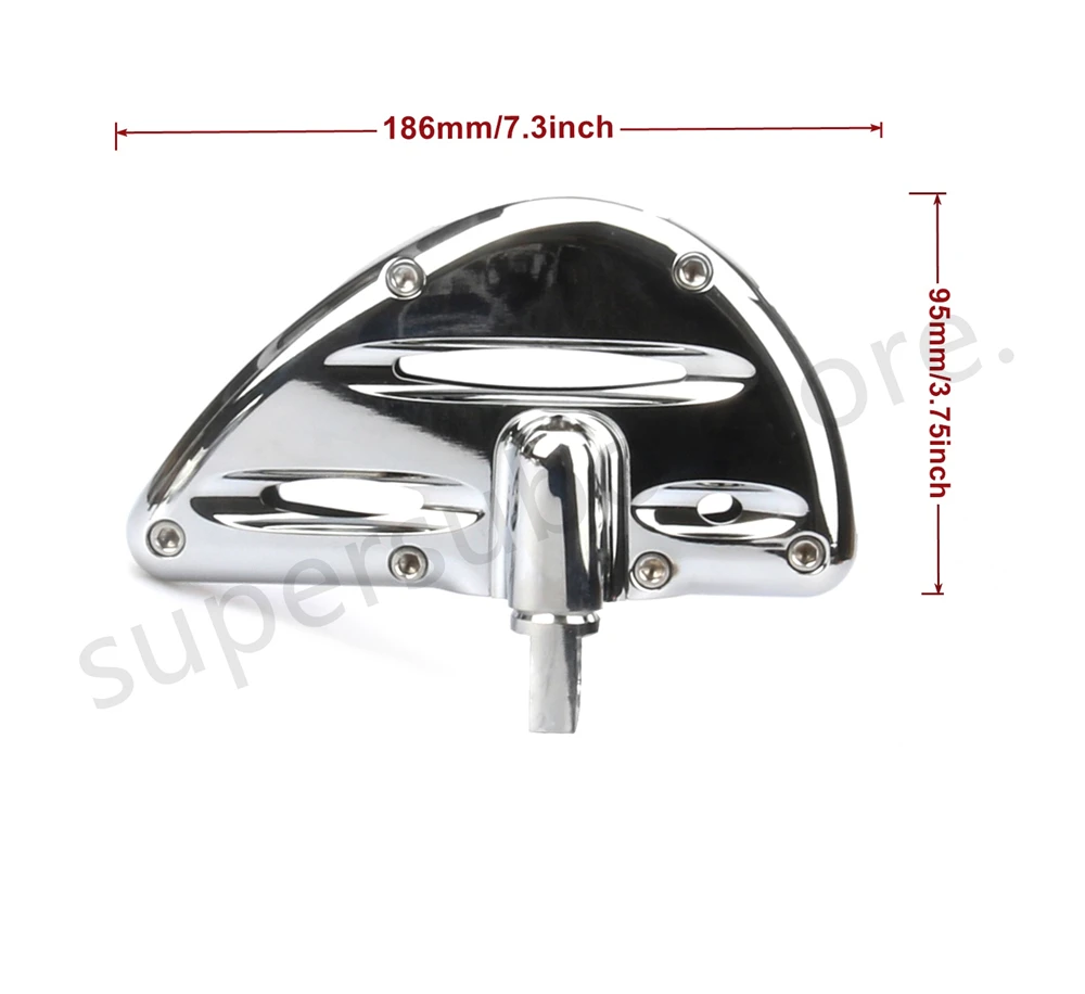 Алюминиевые кромкообрезные колышки для пассажирских ножек Напольная доска