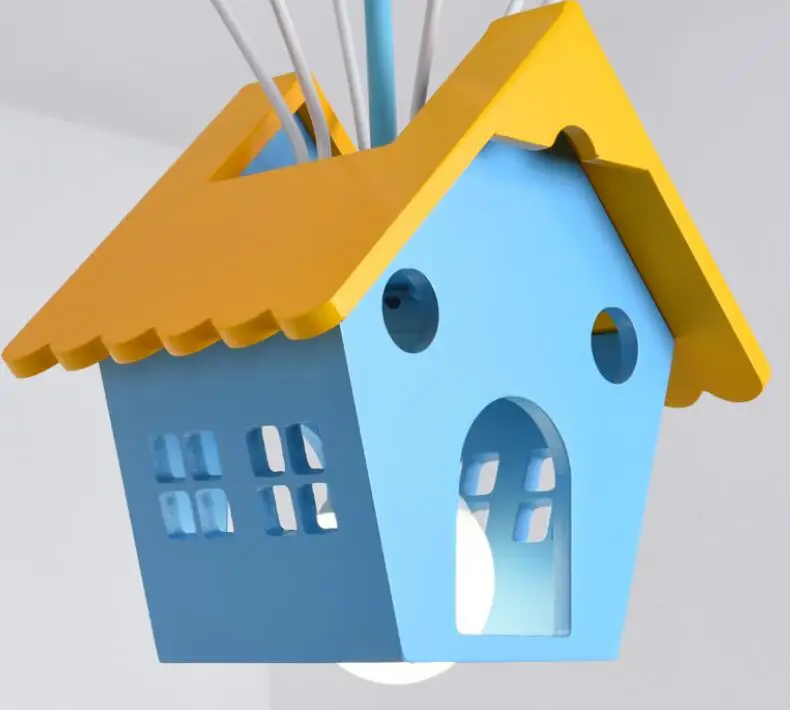 HAIXIANG светодиодный воздушный шар потолочная лампа для детской комнаты мультяшный