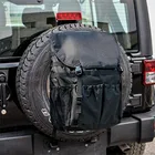 Мешок для хранения запасных шин для внедорожников Jeep Wrangler JK TJ YJ 2007-2021, сумка для хранения запасных шин для внедорожников и автомобильных инструментов