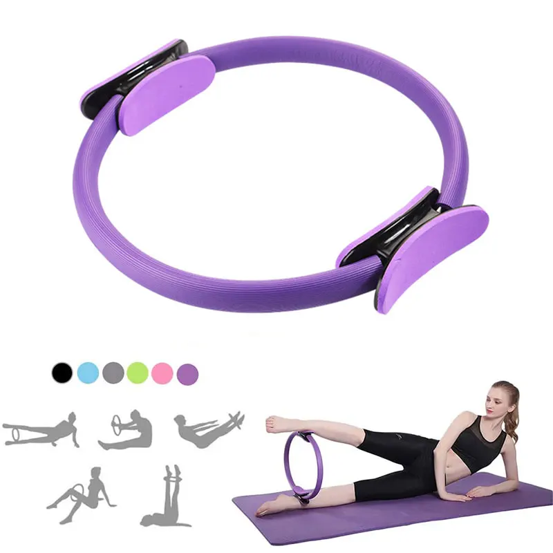 

Professional Yoga Circle Pilates Gym Workout Yoga Resistance Circle Pilates Female Fitness Sports Magic Ring
