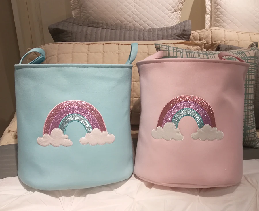 Складная корзина для белья грязной одежда игрушки холст storag большие корзины