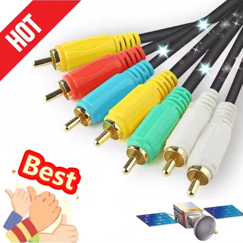 

Europe Poland Spain Stable Fast Receiver AV Cable For V8 Nova V7S