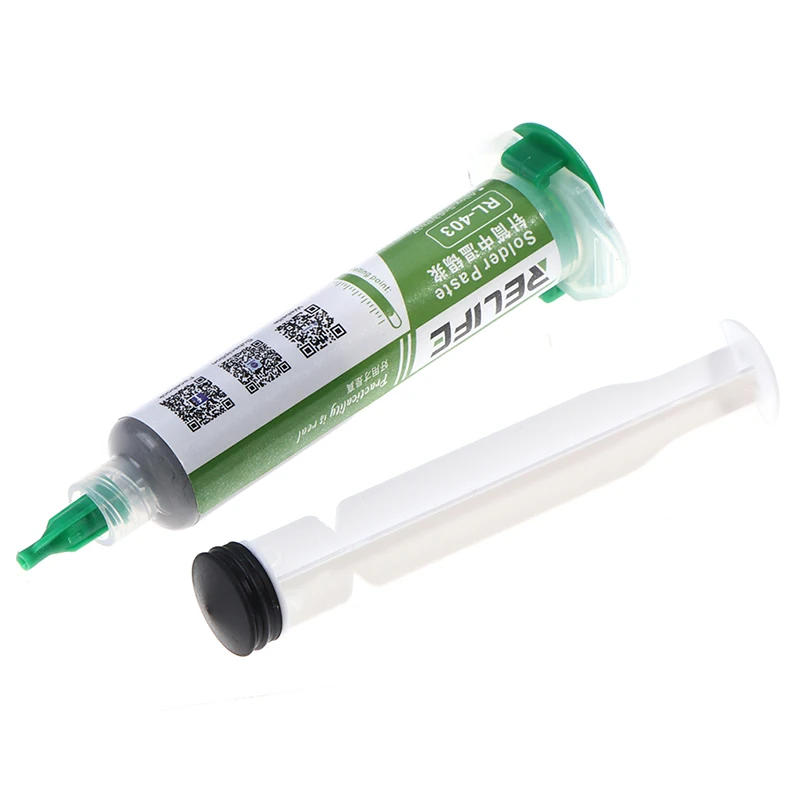 

Паяльная паста Флюс паяльной пасты Sn63/Pb67, 10 куб. См, RL-403, без очистки