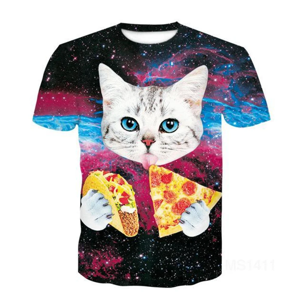 

Ragdoll Cat Short Sleeve T-Shirt Half Sleeve 3D Printed T-Shirt Tops Male Female Kids Pet T-Shirt Asian Size 6xl