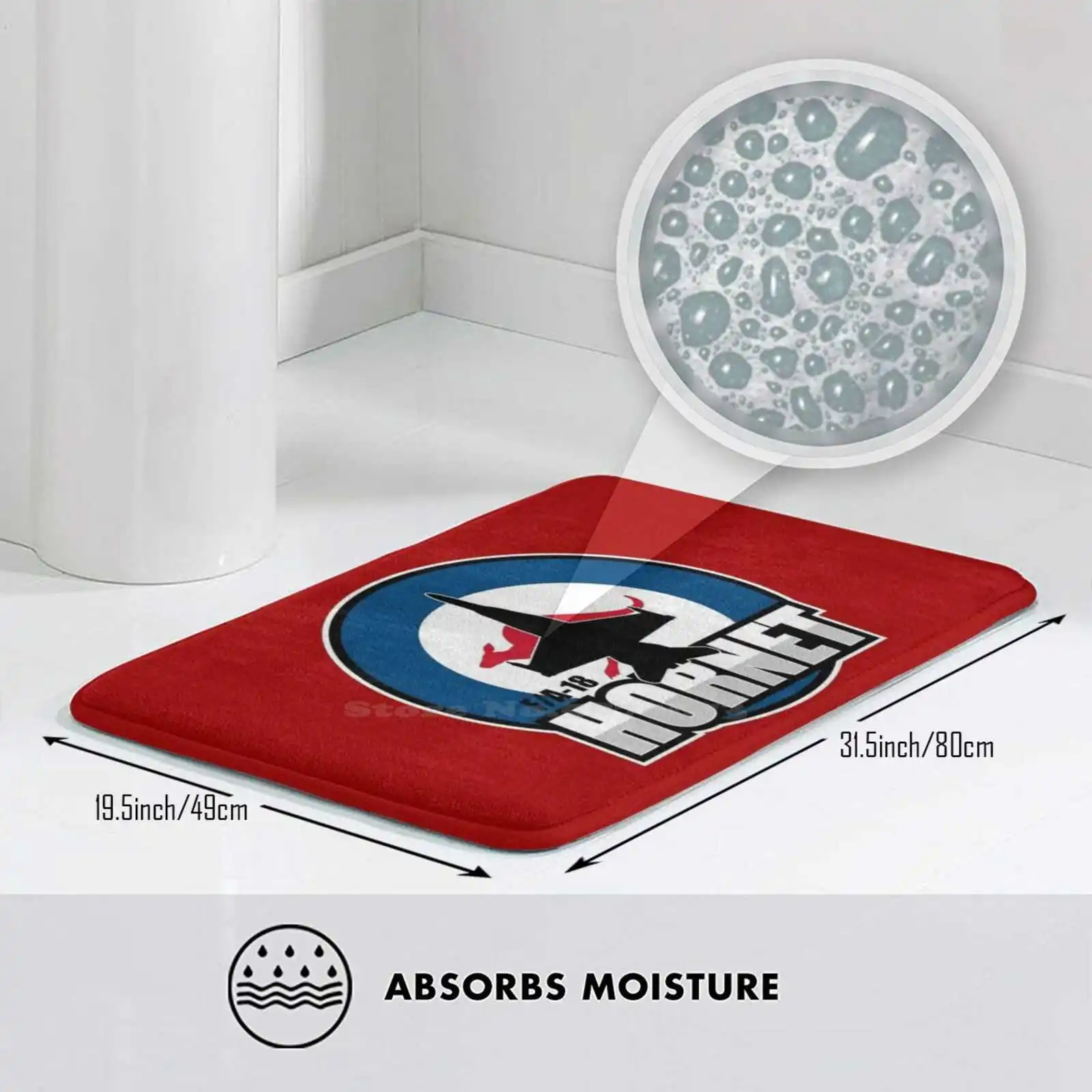 F / A - 18 Hornet Raaf мягкая подушка домашний коврик дверной &quotавтомобиль&quot Fa Pilot