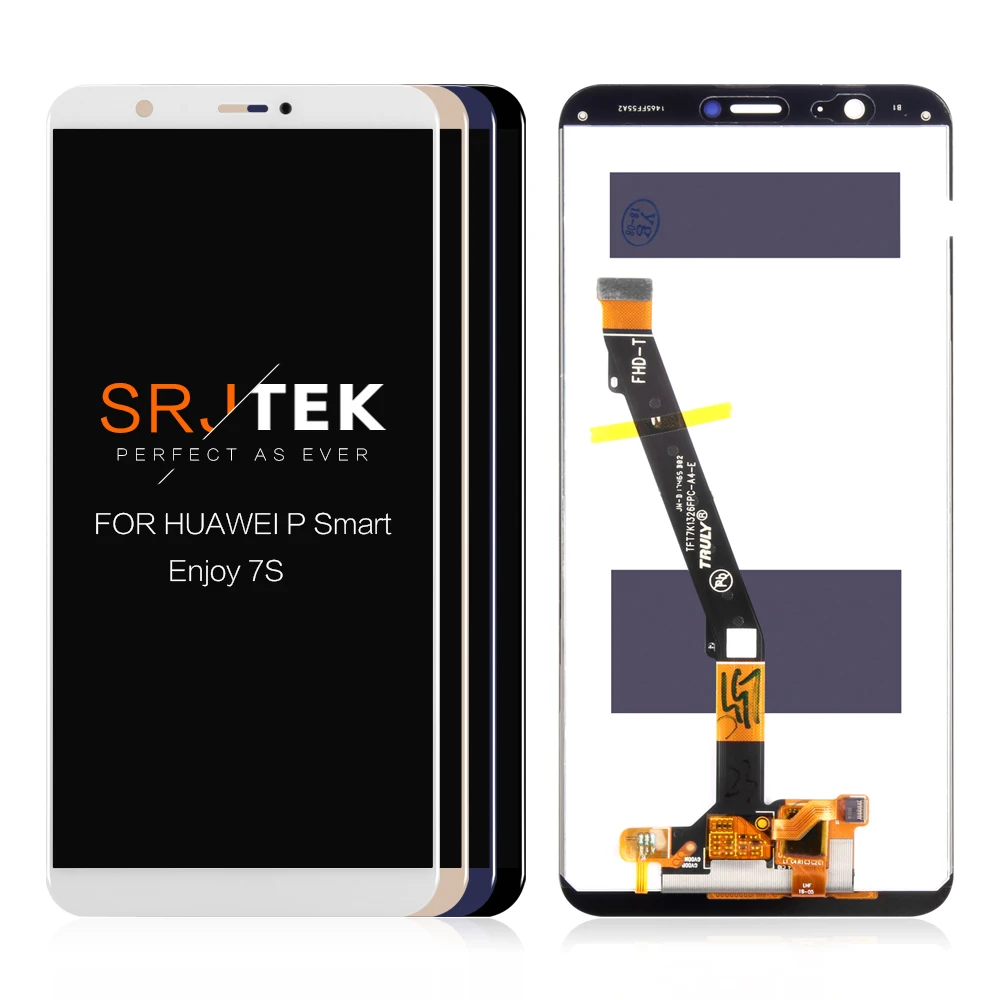 Сенсорный ЖК-дисплей для HUAWEI P Smart сменный сенсорный экран с рамкой Huawei Enjoy 7S FIG LX1 L21