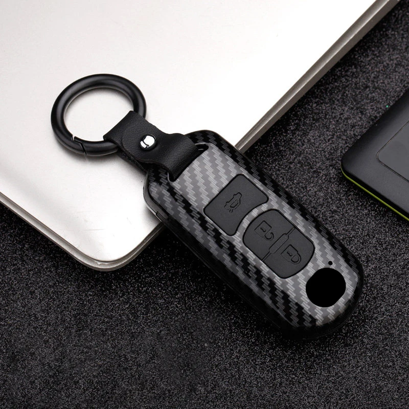 

Car Key Case Cover For Mazda 2 3 5 6 BM BL GH Demio CX-5 CX5 CX 5 CX3 CX7 CX9 MX5 ND NB NC 2015 2016 2017 2018 2019 Accessories