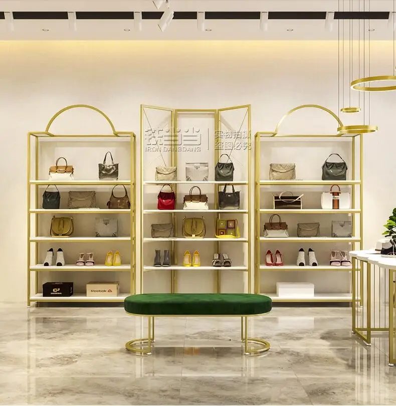 

oe rack display rack free combination clothing store multi-layer bag rack shoe store floor type shoe rack display rack