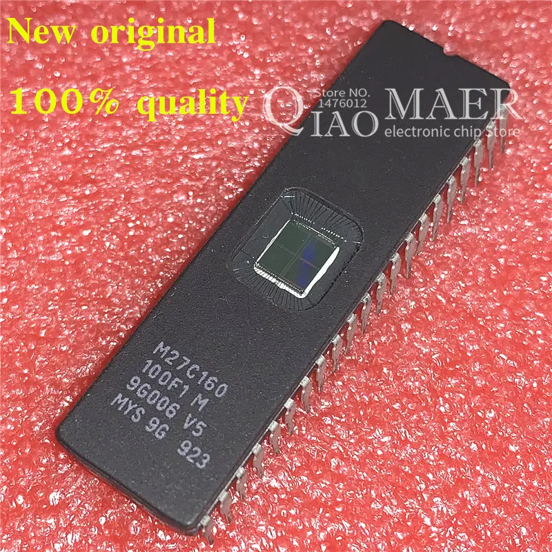 10 шт./лот M27C160-50F1 M27C160-120F1 M27C160-100F1 M27C160 27C160 CDIP42 IC 1 M X 16 UVPROM 100 ns CDIP42