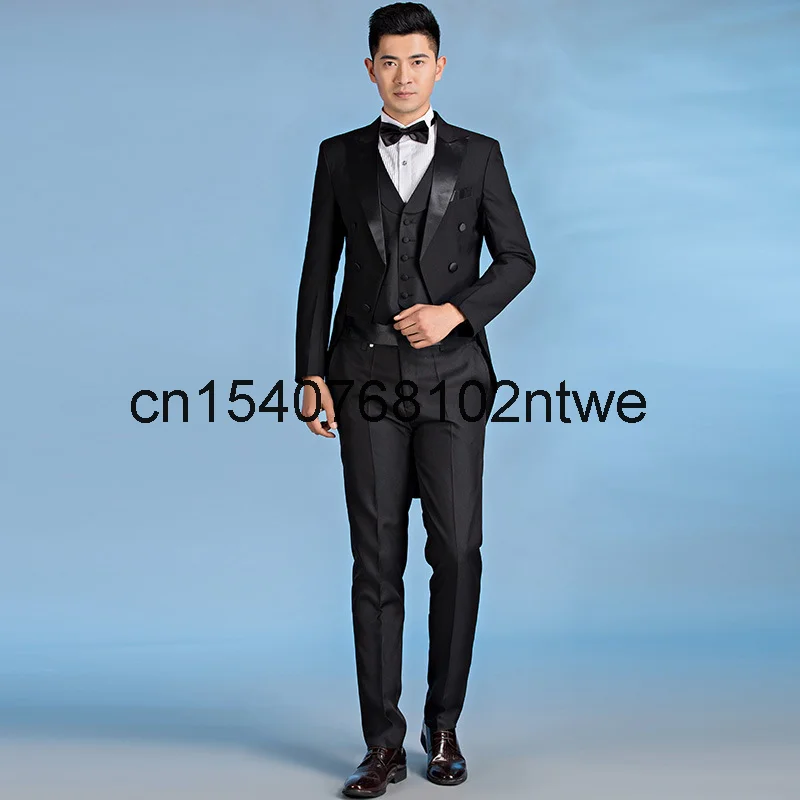 

Новинка 2021, мужское платье для проводника, смокинг, костюм для выступления, хора, платье для выступления взрослых