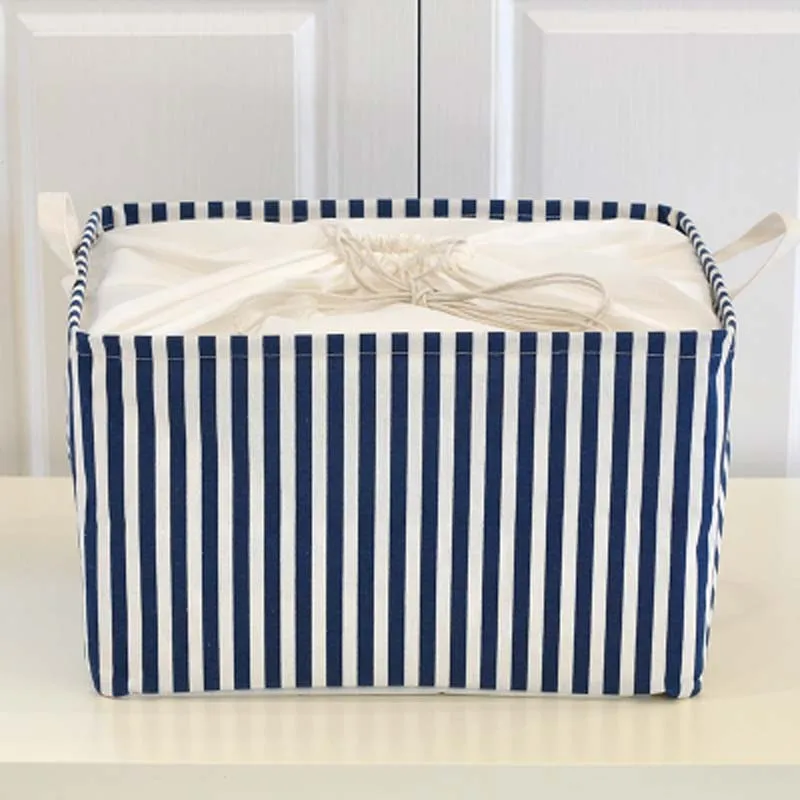 Корзина-органайзер для хранения грязных игрушек белья хлопка и льна | Дом сад