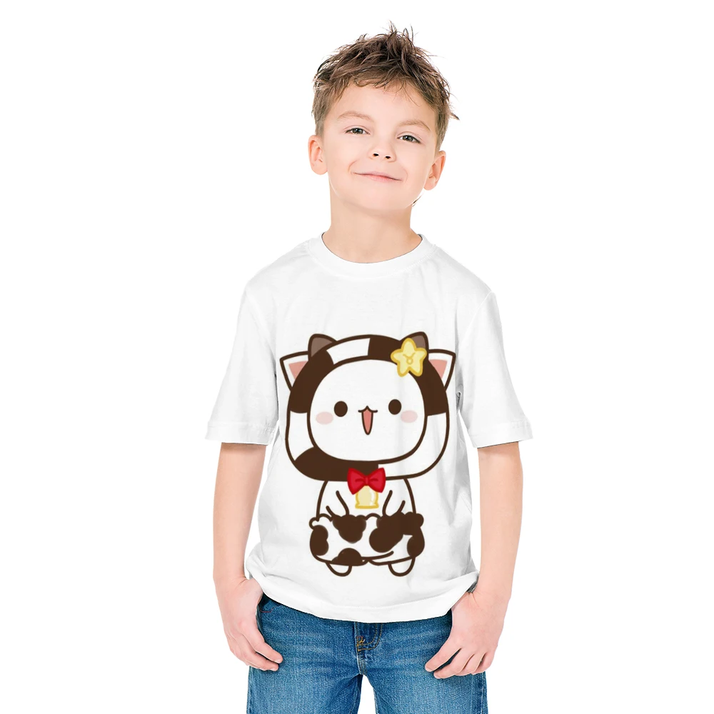 

Cartoon Cat 4-20 Years Kids Boys Girls 2021 Newly Hot Children Day 3D T-shirt Skull Sickle Streetwear Halloween Tshirts