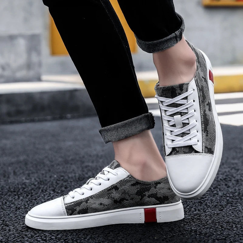 

Men's Shoes Men Flats High Quality Casual Men Shoes outdoor breathable leather lace up Handmade oxfords Shoes for Male
