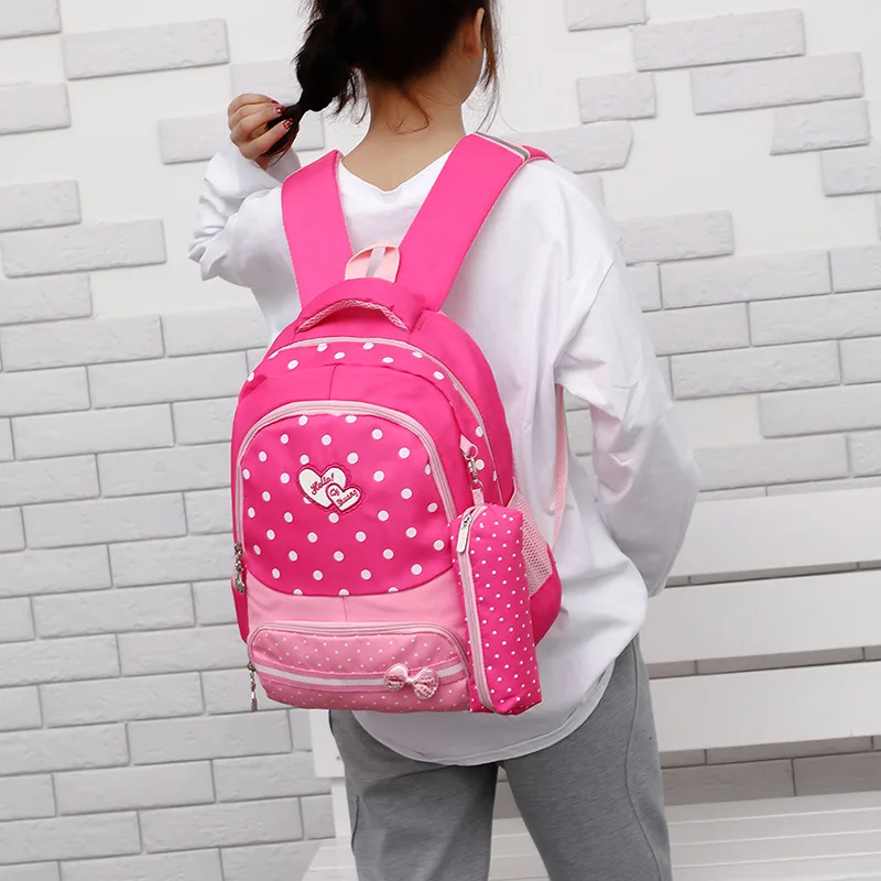 Backpacks Dot printing Girl School 2023 School Bags for Teenager Girls Children Backpack Kids Backpack Kid Bag Mochila Escolar