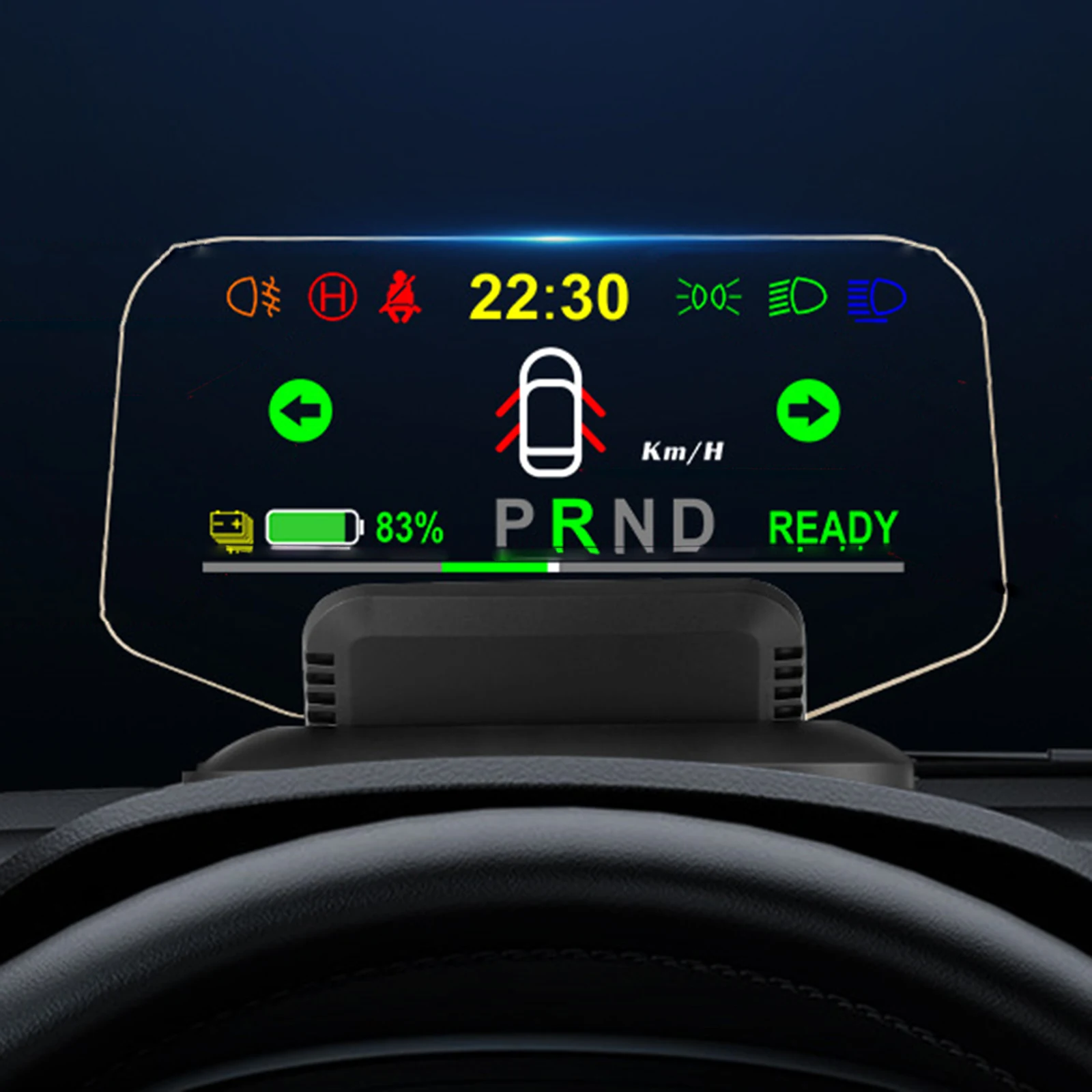 

Автомобильное Зеркало HUD Дисплей Спидометр индикатор для Tesla Model 3