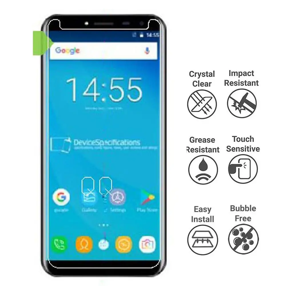 Закаленное стекло Oukitel C8 для смартфона 4G 9H Защитная стеклянная пленка защита